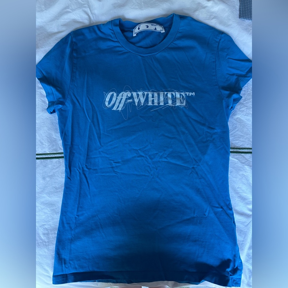 Off-White Vibrant Blue Tee